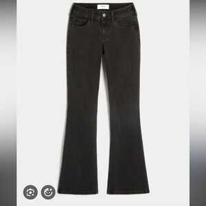 Hollister washed black Bootcut Jeans 28L